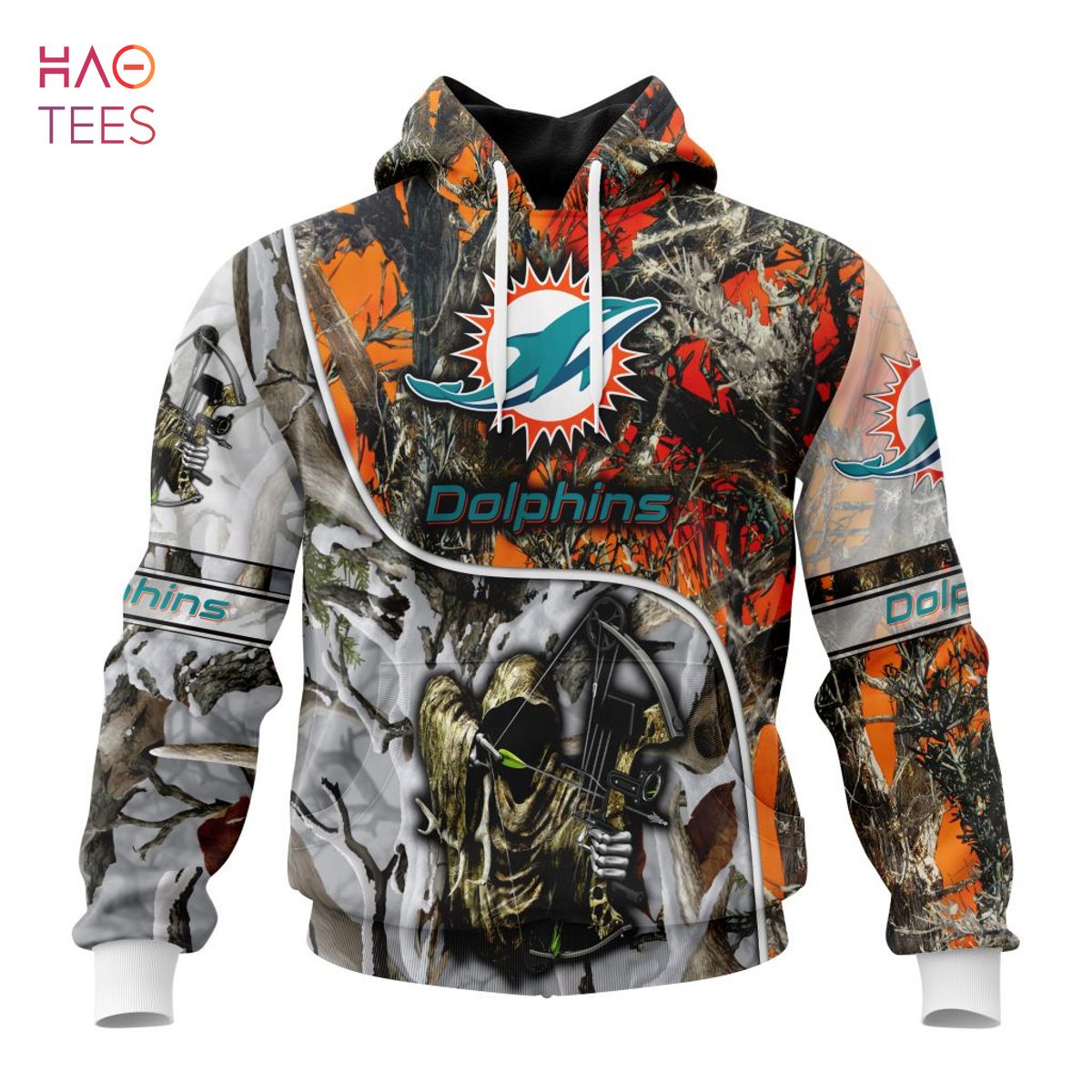 NFL Miami Dolphins Custom Name Number Special Pullover Hoodie V2 NFL Miami Dolphins Custom Name Number Special Pullover Hoodie V2