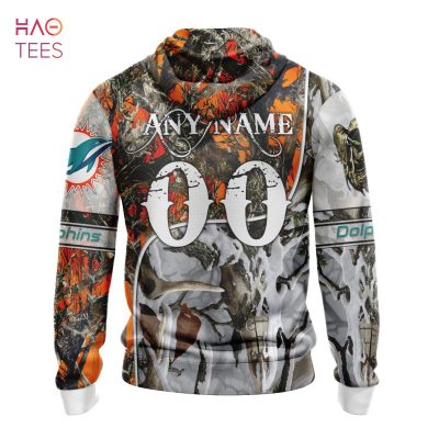 NFL Miami Dolphins Custom Name Number Special Pullover Hoodie V2