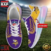 Nfl Minnesota Vikings Custom Rainbow Atmospheric Cushion Running Shoes Womens Sneaker7642.jpg - demo10