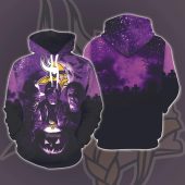 NFL Minnesota Vikings Jason Voorhees Horror Pullover Hoodie