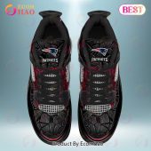 Nfl New England Patriots Air Jordan 4 Sneaker Custom Name You Look Lazy - demo10