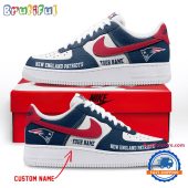 NFL New England Patriots Limited Edition Personalized Air Force 1 Shoes Sneaker