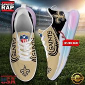 Nfl New Orleans Saints Custom Rainbow Atmospheric Cushion Running Shoes Womens Sneaker7864.jpg - demo10