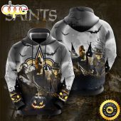 NFL New Orleans Saints Jason Voorhees Halloween Pullover Hoodie