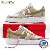 NFL New Orleans Saints Limited Edition Personalized Air Force 1 Shoes Sneaker