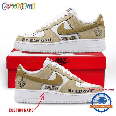 NFL New Orleans Saints Limited Edition Personalized Air Force 1 Shoes Sneaker