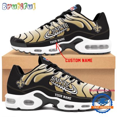 NFL New Orleans Saints Personalized Limited Edition Air Max Plus Shoes Sneaker