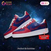 Nfl New York Giants Air Force 1 Sneaker Custom Name Impressive Picture. - demo10