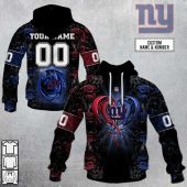 Nfl New York Giants Custom Name Number Rose Dragon Pullover Hoodie Front Back.jpg - demo10