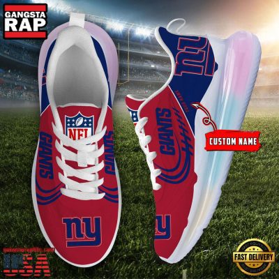 NFL New York Giants Custom Rainbow Atmospheric Air Force 1 Sneaker Shoes