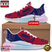 NFL New York Giants Custom Rainbow Atmospheric Air Force 1 Sneaker Shoes