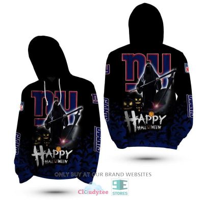 NFL New York Giants Happy Halloween Pullover Hoodie
