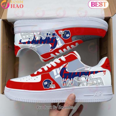 NFL New York Giants Special Logo Style Air Force 1 Sneakers