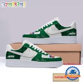NFL New York Jets Christmas Logo Pattern Custom Air Force 1 Shoes Sneaker