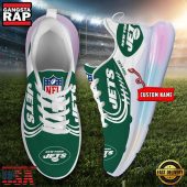 Nfl New York Jets Custom Rainbow Atmospheric Cushion Running Shoes Womens Sneaker8561.jpg - demo10