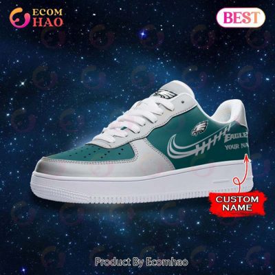 NFL Philadelphia Eagles Air Force 1 Sneaker Custom Name