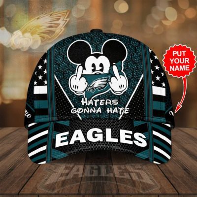 NFL Philadelphia Eagles Custom Name Mickey Classic Cap