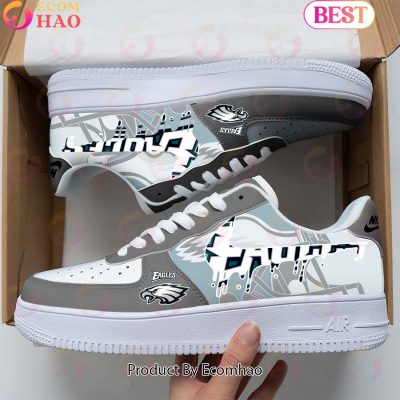 NFL Philadelphia Eagles Special Logo Style Air Force 1 Sneakers