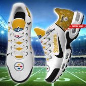 NFL Pittsburgh Steelers Air Max Plus Running Shoes Custom Name