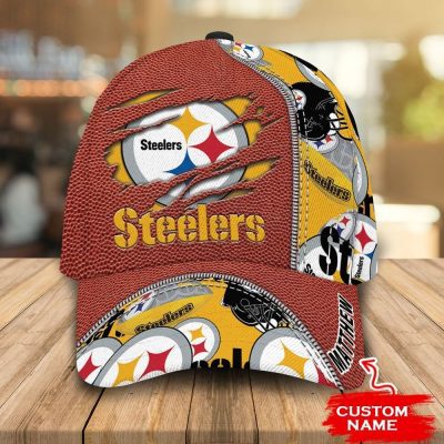 NFL Pittsburgh Steelers Custom Name Style Classic Cap