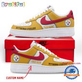 NFL Pittsburgh Steelers Limited Edition Personalized Air Force 1 Shoes Sneaker