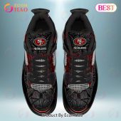 Nfl San Francisco 49ers Air Jordan 4 Sneaker Custom Name Lovely Smile - demo10