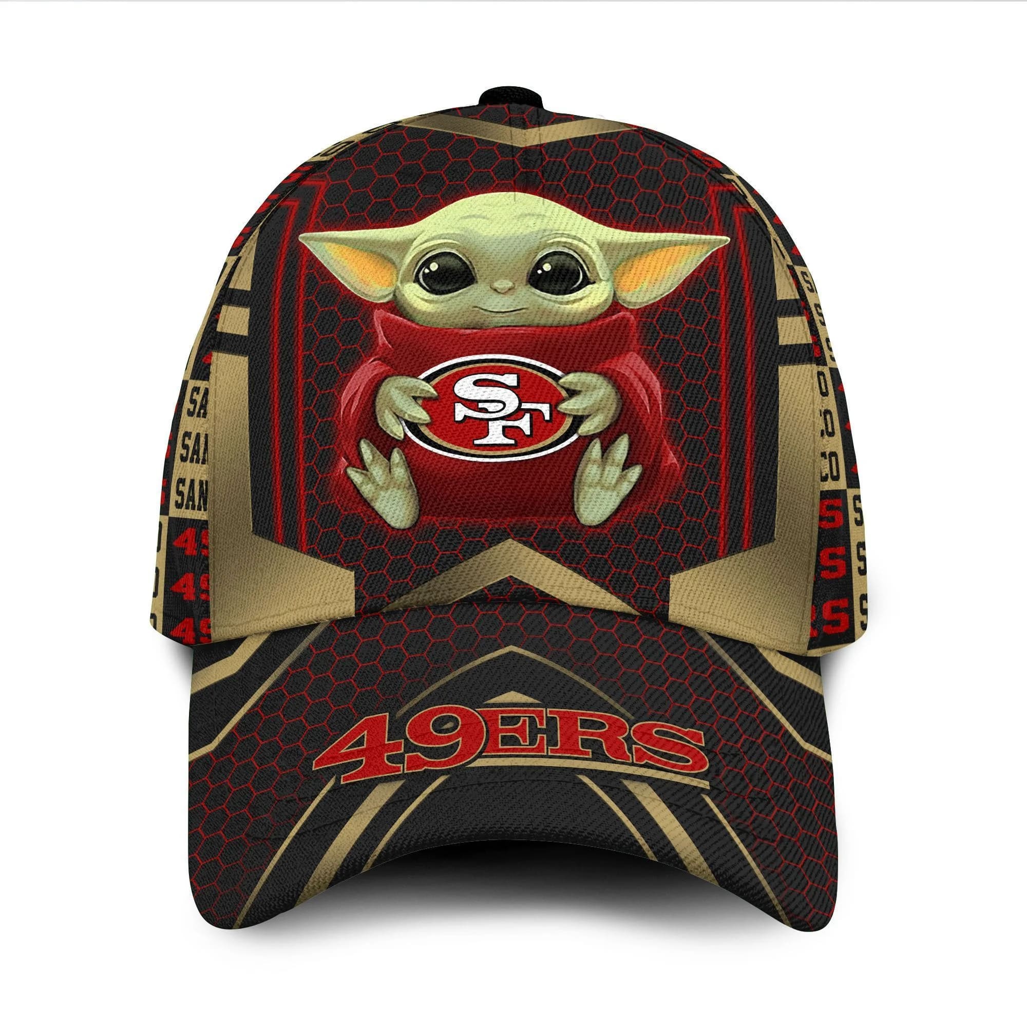 NFL San Francisco 49ers Baby Yoda Classic Cap NFL San Francisco 49ers Baby Yoda Classic Cap