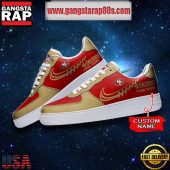 Nfl San Francisco 49ers Unique Design Custom Name Air Force 1 Sneaker Shoes2773.jpg - demo10