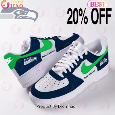NEW] NFL Seattle Seahawks Air Force 1 Sneakers