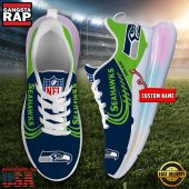 Nfl Seattle Seahawks Custom Rainbow Atmospheric Cushion Running Shoes Womens Sneaker7370.jpg - demo10