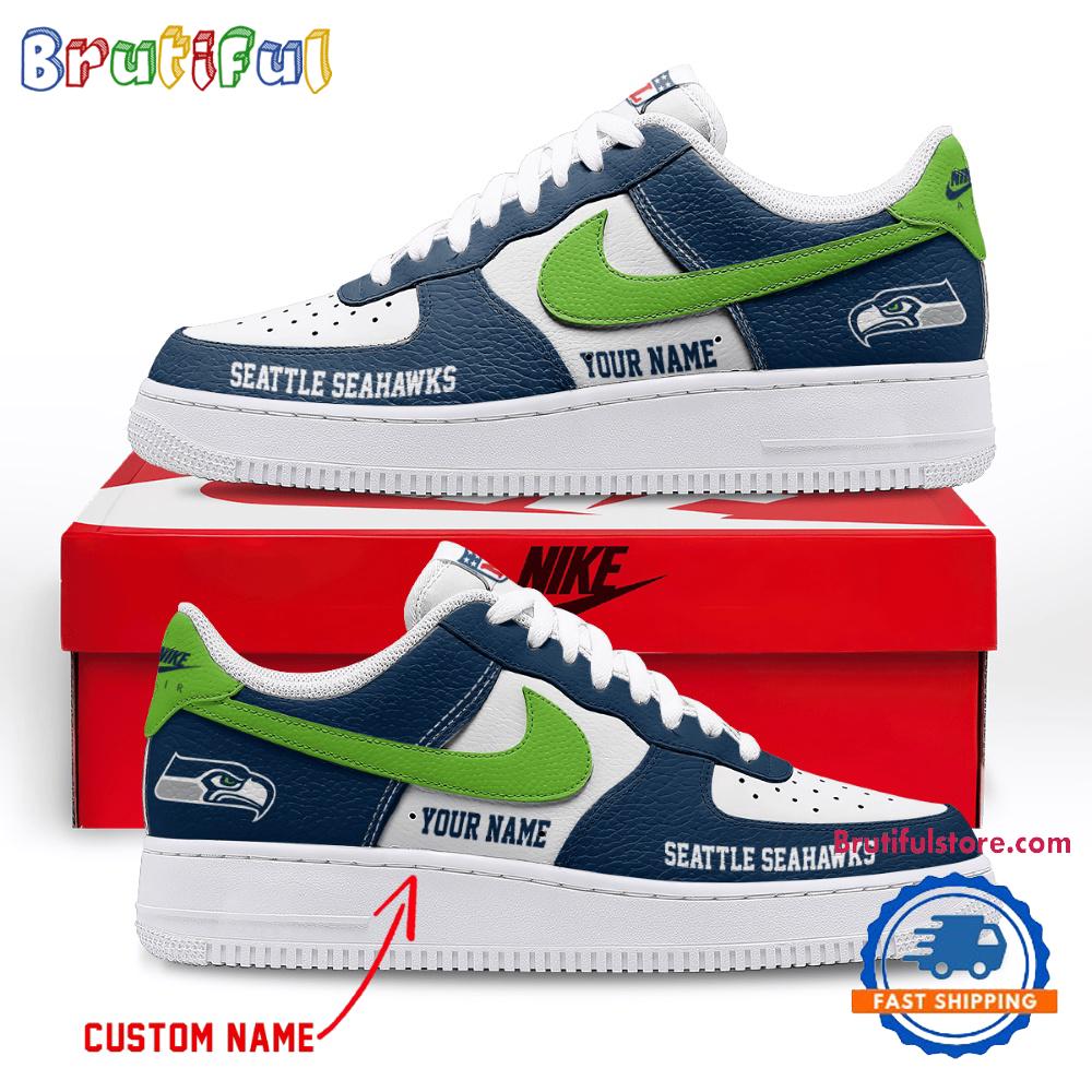 NFL Seattle Seahawks Limited Edition Personalized Air Force 1 Shoes Sneaker NFL Seattle Seahawks Limited Edition Personalized Air Force 1 Shoes Sneaker