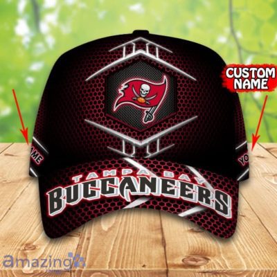 NFL Tampa Bay Buccaneers Custom Name Black Classic Cap