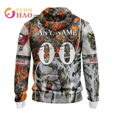NFL Tampa Bay Buccaneers Custom Name Number Hunter Pullover Hoodie