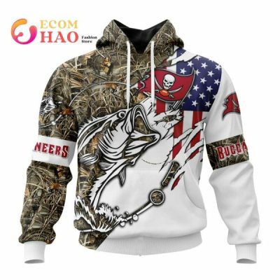 NFL Tampa Bay Buccaneers Custom Name Number Special Fishing Pullover Hoodie