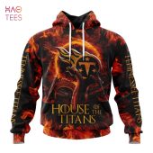 NFL Tennessee Titans Fire Dragon Pullover Hoodie