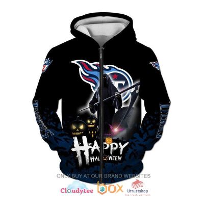 NFL Tennessee Titans Happy Halloween Pullover Hoodie
