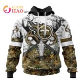 NFL Tennessee Titans Custom Name Number Deer Skull Pullover Hoodie