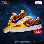 Nfl Washington Commanders Air Force 1 Sneaker Custom Name Out Of The World - demo10