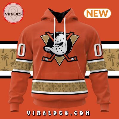 NHL Anaheim Ducks Special Colour Rush Hoodie