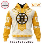 Nhl Boston Bruins Native Heritage Hoodie Radiant And Glowing Pic Dear - demo10