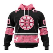Nhl Boston Bruins Personalized Specialized Design In Classic Style With Paisley We Wear Pink Breast Cancer Hoodie 1 Vklum.jpg - demo10