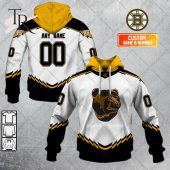 Nhl Boston Bruins Reverse Retro 2223 Style Hoodie 3d Nice Photo Dude - demo10