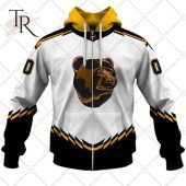 Nhl Boston Bruins Reverse Retro 2223 Style Hoodie 3d Studious Look - demo10