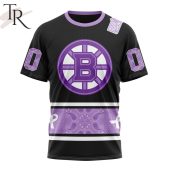 Nhl Boston Bruins Special Black And Lavender Hockey Fight Cancer Design Personalized Hoodie 8 Q7ojj.jpg - demo10