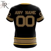 Nhl Boston Bruins Special Blackout Design Hoodie Looking So Nice - demo10