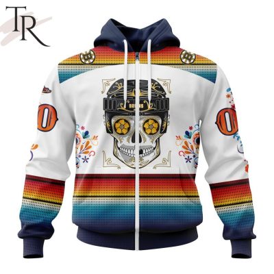 NHL Boston Bruins Special Design For Dia De Los Muertos Hoodie