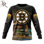 Nhl Boston Bruins Special Design With Td Garden Hoodie Nice Shot Bro - demo10