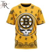 Nhl Boston Bruins Special Grateful Dead Design Hoodie You Look Handsome Bro - demo10