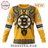 Nhl Boston Bruins Special Native Heritage Design Hoodie Good One Dear - demo10