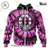 Nhl Boston Bruins Special Pink F!ck Cancer Design Hoodie Lovely Smile - demo10